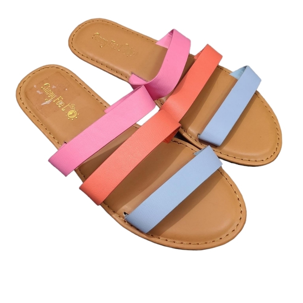 SUNNY FEET 3 strap sandals 7
